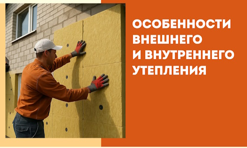 Какие особенности внешнего и внутреннего утепления в Белогорске