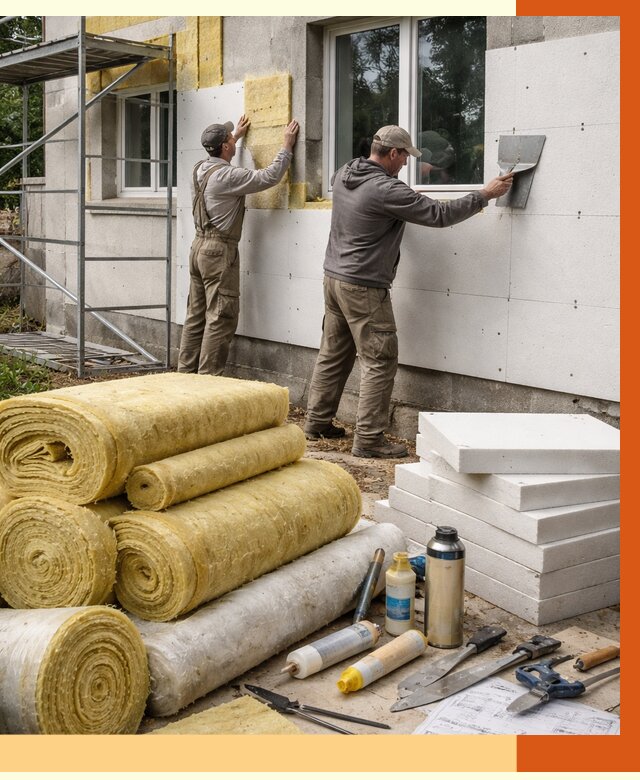 Утепление домов в Белогорске под ключ от 4285 руб/м2 | Профессионально — ТепломастерБгк