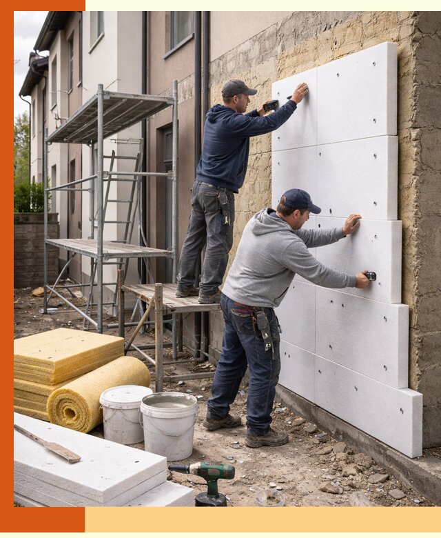 Утепление таунхауса с гарантией комфорта в Белогорске