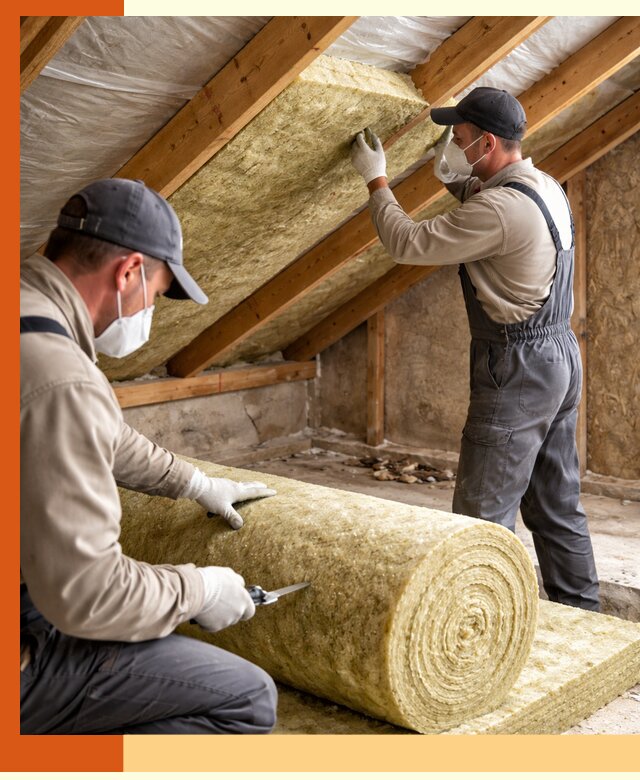 Утепление чердака минватой быстро и качественно в Белогорске