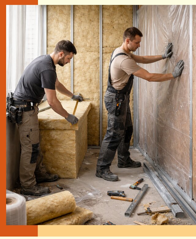 Профессиональное утепление лоджии в Белогорске эффективно и надежно