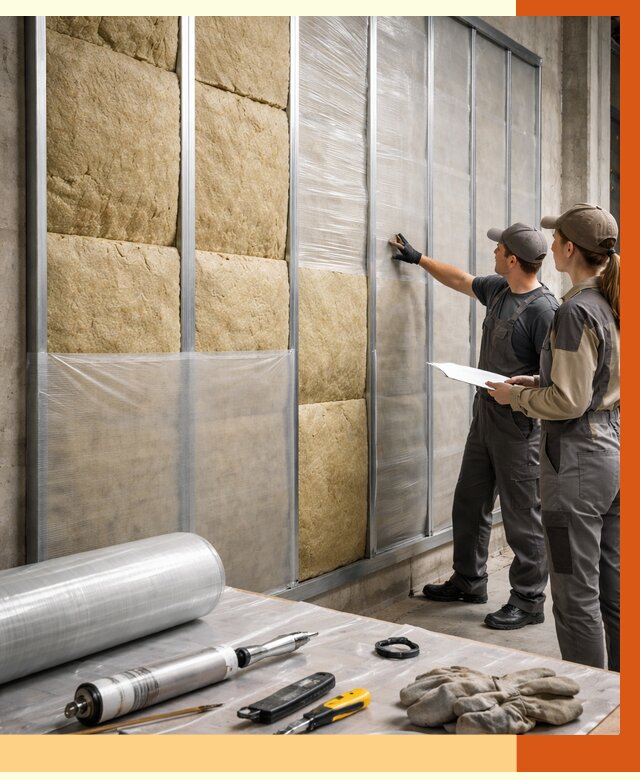 Утепление склада химсырья в Белогорске от 4591 руб. под ключ | ТепломастерБгк