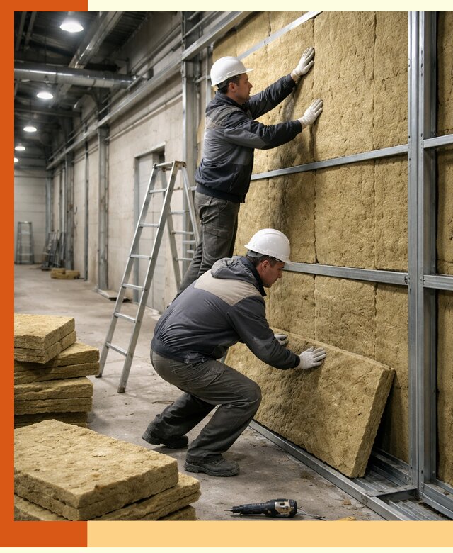 Утепление цеха под ключ в Белогорске с гарантией качества