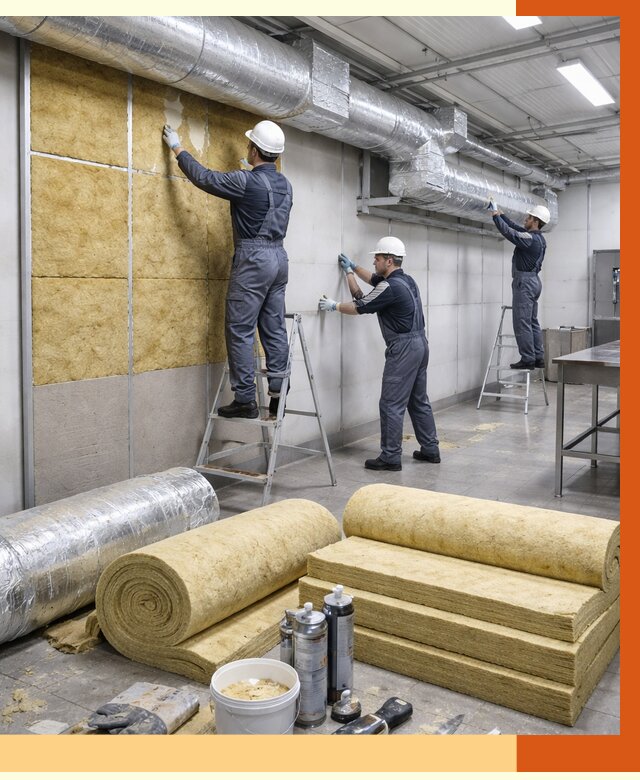 Утепление пищевого цеха в Белогорске от 12753 руб./м² — комплексно под ключ | ТепломастерБгк