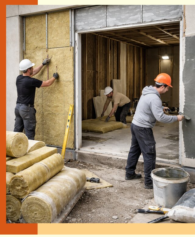 Утепление торгового павильона в Белогорске — качественно и энергоэффективно