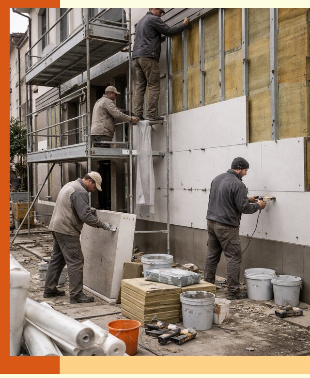 Утепление гостиницы под ключ в Белогорске с гарантией качества