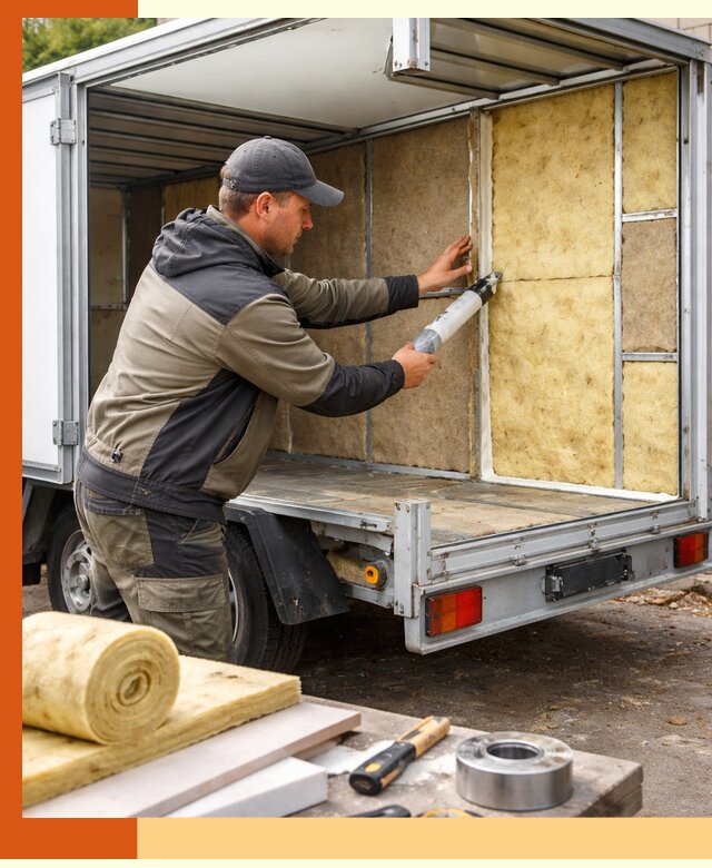 Профессиональное утепление прицепа в Белогорске для любых условий