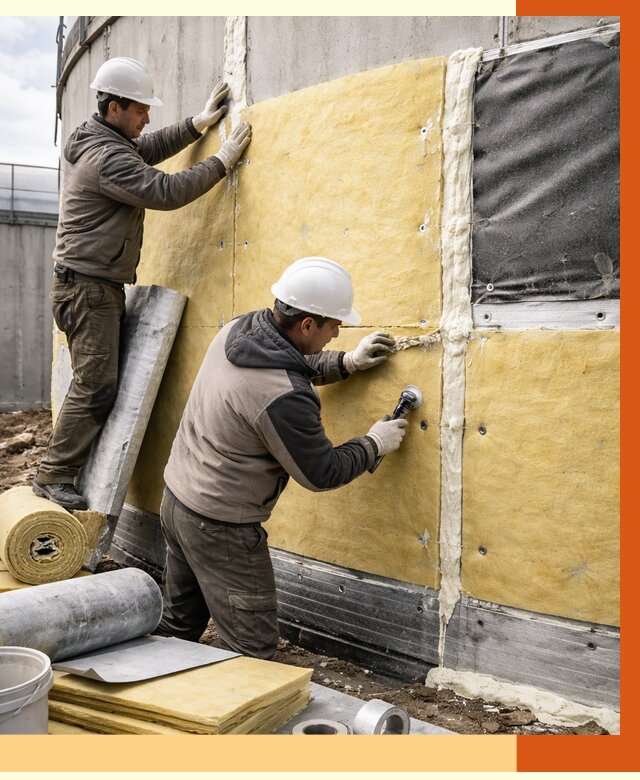 Утепление резервуара в Белогорске от 28056 руб/м2 — монтаж ППУ и комплекс под ключ | ТепломастерБгк