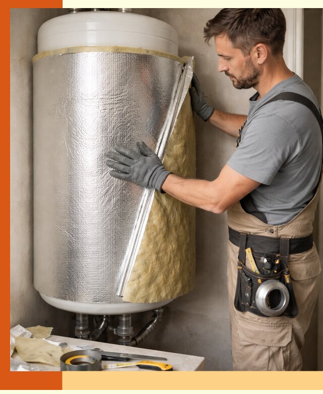 Утепление бойлера в Белогорске для снижения теплопотерь и экономии энергии