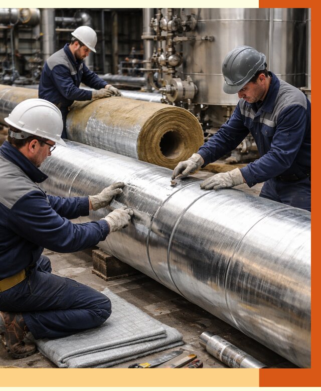 Утепление технологического оборудования в Белогорске от 4285 руб. за м2 | ТепломастерБгк