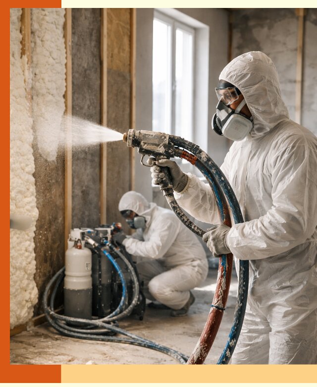 Пенополиуретан напыление для утепления зданий в Белогорске