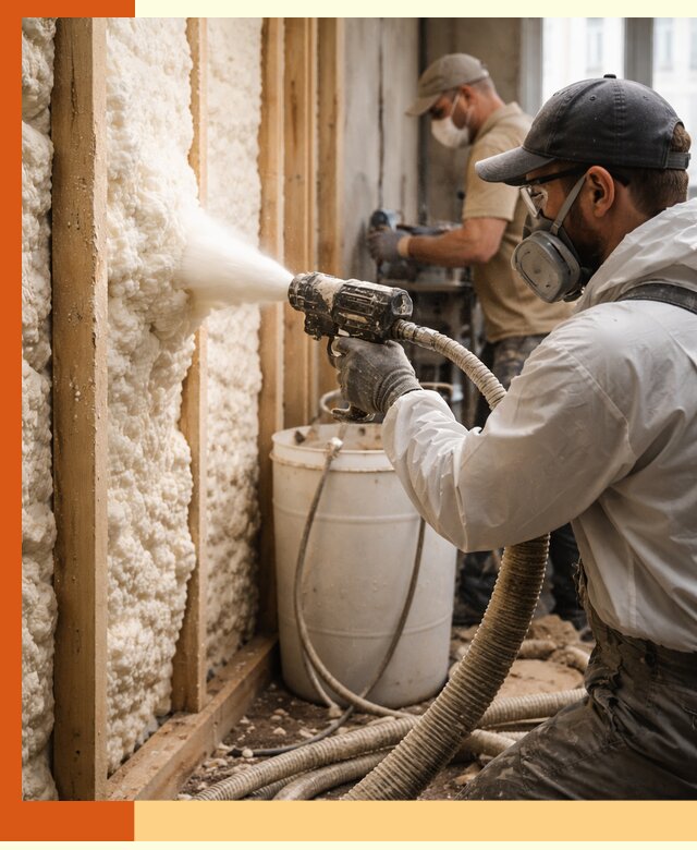 Утепление пеноизолом жилых и коммерческих объектов в Белогорске