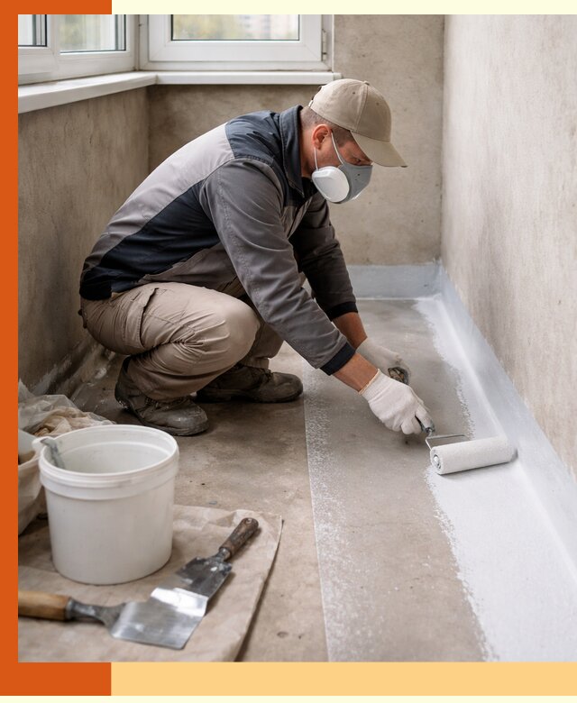 Утепление балкона жидкой теплоизоляцией в Белогорске