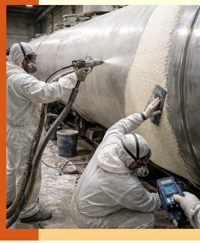 Утепление автоцистерн жидкой теплоизоляцией в Белогорске