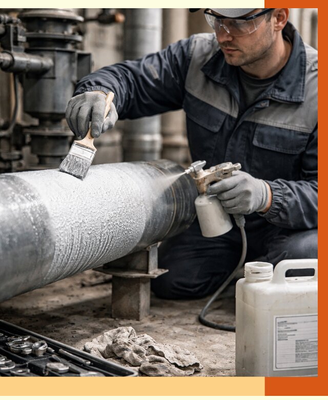 Утепление оборудования жидкой теплоизоляцией в Белогорске от 4591 руб. | ТепломастерБгк