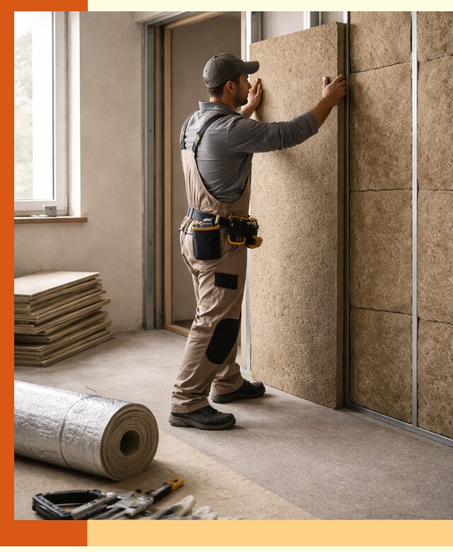 Шумоизоляция дома в Белогорске — комплексная защита от шума