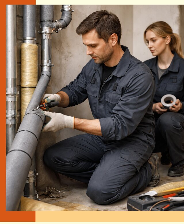 Шумоизоляция труб в Белогорске: профессиональная звукоизоляция под ключ