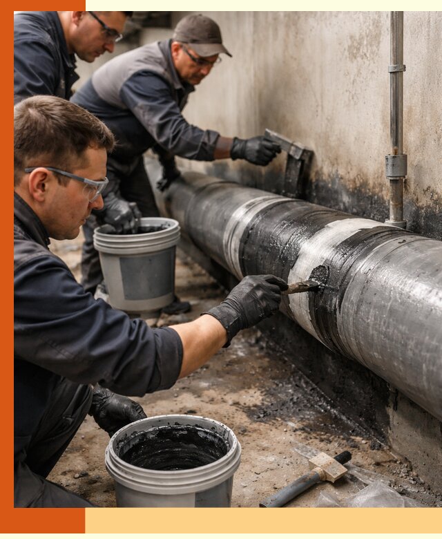 Гидроизоляция труб в Белогорске — защита и герметизация коммуникаций