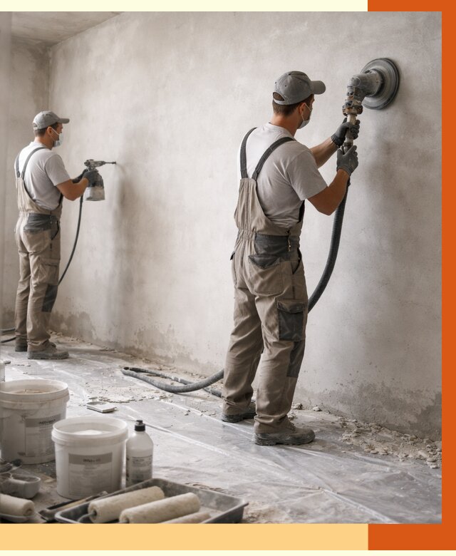 Подготовка поверхности под напыление в Белогорске от 1224 руб. — ТепломастерБгк