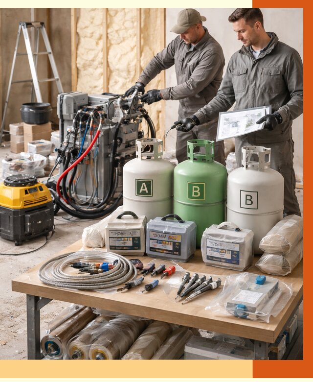 Продажа компонентов ППУ с консультацией в Белогорске от 4285 руб. | ТепломастерБгк